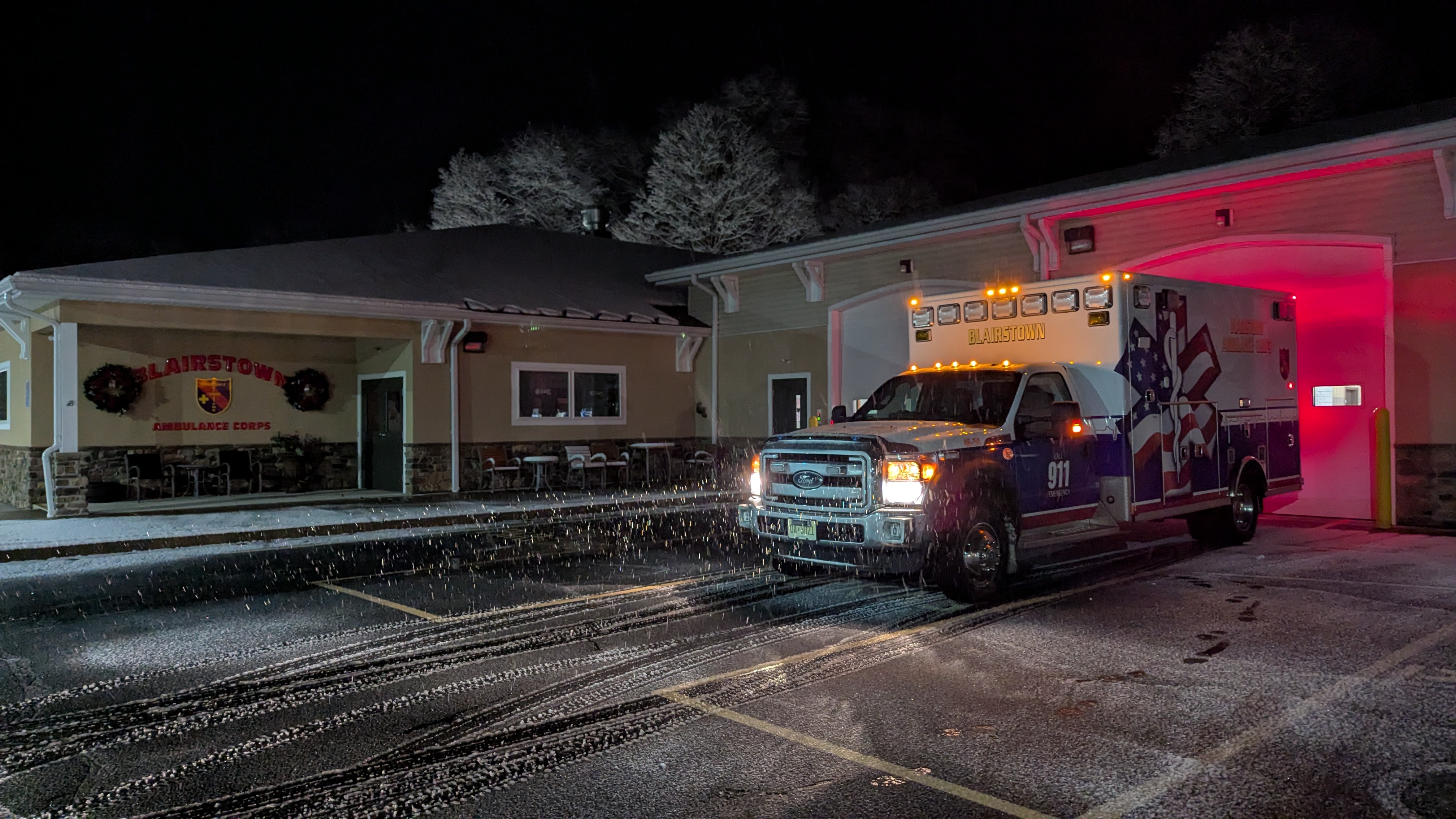 Blairstown ambulance